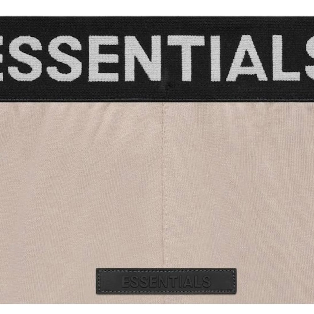 NWT BRAND NEW Fear of God Essentials Lounge Short TAN XXL